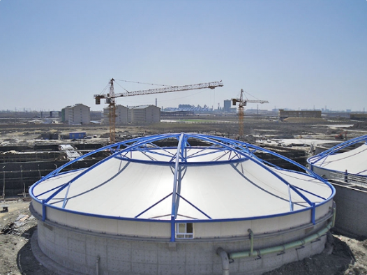汕尾市污水池加盖膜结构建造 - 价格